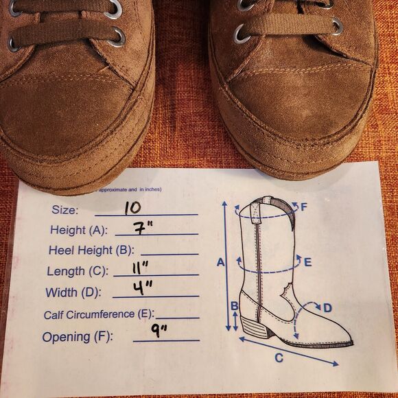 UGG ANTOINE Women Brown Fur Suede Lace-up Zipper Sneaker Boots Y2K Women Size 10 - Picture 11 of 11